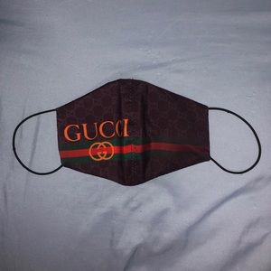 Gucci Logo Print Face Mask